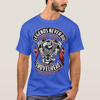 SHOVELHEAD 19661984 MOOR Motorcycli Oldschool Cho T-shirt