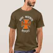 Shovelhead - Ride - Wright - Repeat - Harley Biker T-shirt (Voorkant)