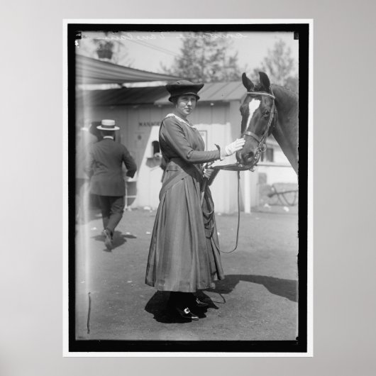 Show 1916 Paarden Foto Poster (Voorkant)