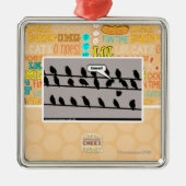 Show af! metalen ornament (Voorkant)