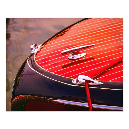 Show Antiek Boat 4 Foto Afdruk (Voorkant)