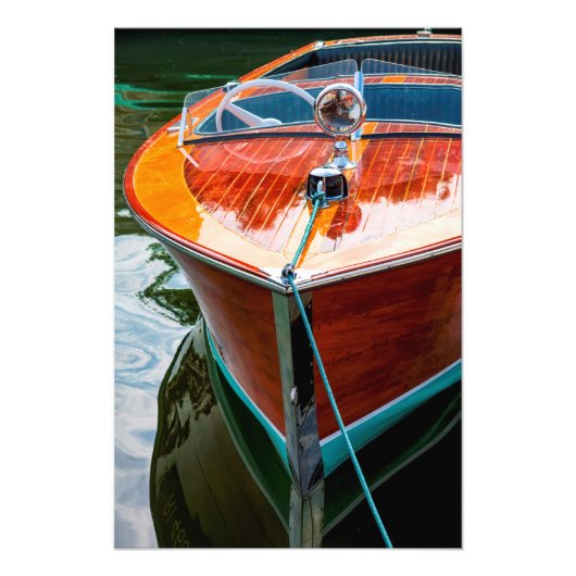 Show Antiek Boat 9 Foto Afdruk (Voorkant)