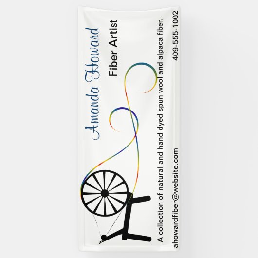 Show banner voor glasvezel (Verticaal)