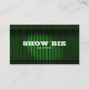 Show Biz Green - Wittekst Visitekaartje