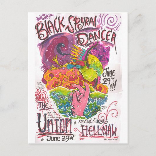 Show brochure van 29 juni - volledige kleur briefkaart (Voorkant)