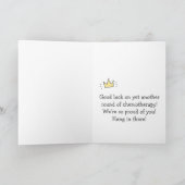 Show Chemo wie is de baas! Leuke kankerstimulatie Kaart (Binnen)