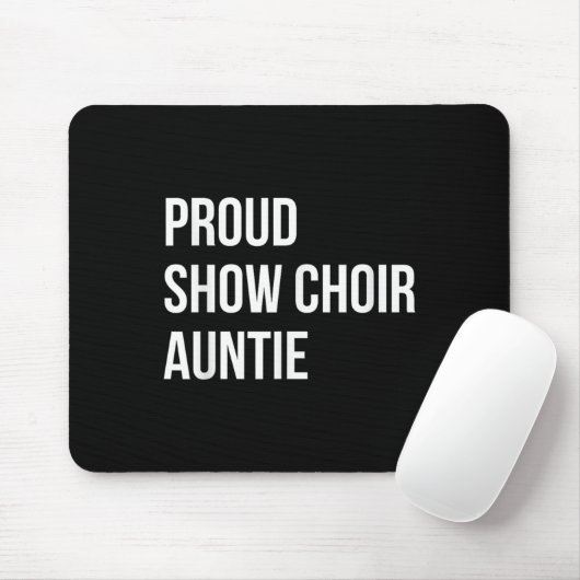 Show Choir Auntie  Muismat (Met muis)