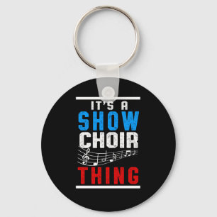 Show Choir Chorus Choral Music Conductor Clef Gift Sleutelhanger