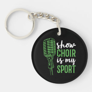 Show Choir is mijn sport Sleutelhanger