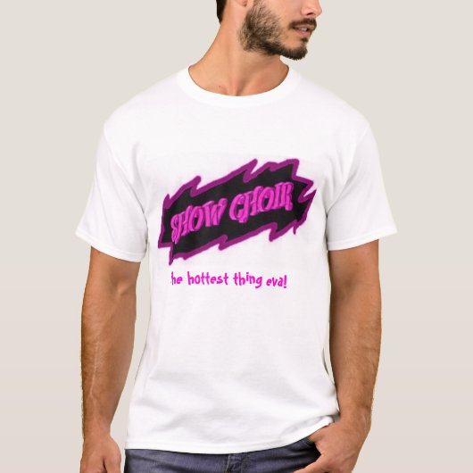 Show choir- soprano t-shirt (Voorkant)