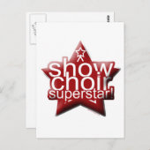 Show Choir Superstar! Briefkaart (Voorkant / Achterkant)
