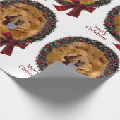 Show Chow Kerstkrans Cadeaupapier (Hoek)