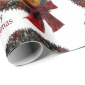 Show Chow Kerstkrans Cadeaupapier (Rol Hoek)