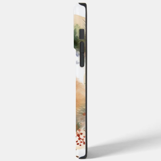 Show Christmas Wreath Feestelijke Pup Case-Mate iPhone Case (Achterkant / Links)