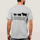 Show dad show shirt Veefvarkens show (Achterkant)