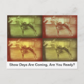 Show dagen briefkaart (Voorkant)