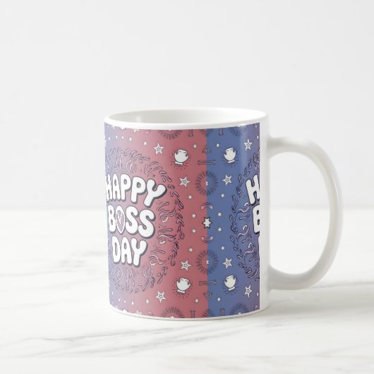 Show Dankbaarheid: Creative Boss Day Patterns en Q Koffiemok (Rechts)