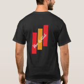 Show dankbaarheid minimalistisch ontwerp t-shirt (Achterkant)