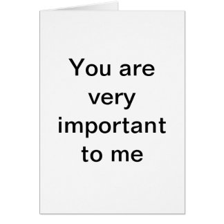 Show dat je belangrijk vindt.