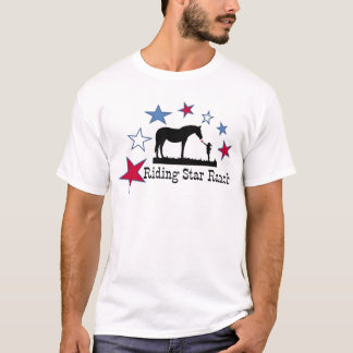 Show dat u ondersteunt met de Riding Star Ranch-Lo T-shirt