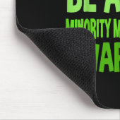 Show dat u zich bewust bent van de Minority Mental Muismat (Hoek)