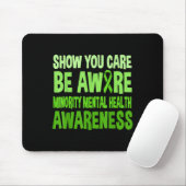 Show dat u zich bewust bent van de Minority Mental Muismat (Met muis)