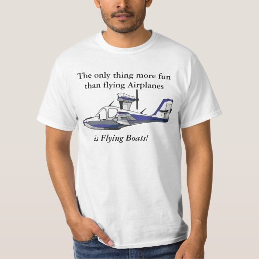 Show de wereld je liefde voor Seaplanes T-shirt (Voorkant)
