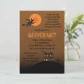 Show een Halloween-feestuitnodiging Kaart (Staand voorkant)