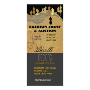 Show en voordeel mode reclamekaart