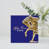 Show-evenement voor paarden kaart (Staand voorkant)