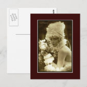 Show Girl 1920 Briefkaart (Voorkant / Achterkant)