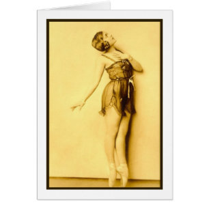 Show Girl Risque French Dancer