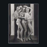 Show Girls Briefkaart - 1706680,jpg<br><div class="desc">Showgirl en Chorus Girls Deel je liefde voor fotografie met dit unieke product dat de glamoureuze showmeiden van gisteren laat zien. Deze verbluffende archieffoto is gemaakt uit de legendarische Masterproduct Archives en is een geweldig cadeau voor jezelf, familie of vrienden. Deze Masterstukarchieffoto is beschikbaar als een poster, galerijcanvasafdruk, omlijst afdrukken,...</div>
