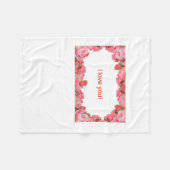 Show houdt van de 14 februari. fleece deken (Voorkant (Horizontaal))