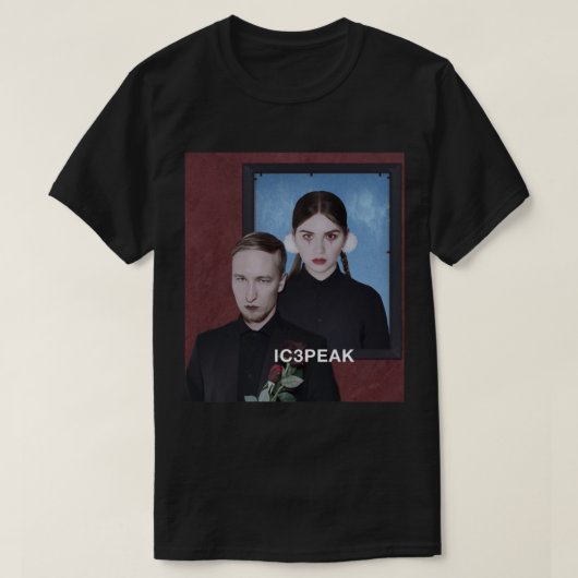 show IC3PEAK-piekwaarde Wereld Tour 2021 Acti T-shirt (Design voorkant)