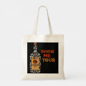 Show Ik ben de grappige jongen van je Tito Drink V Tote Bag (Achterkant)