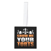 Show Ik je folterjurist-student Paralegal Decoratie (Voorkant)