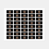 Show Ik je folterjurist-student Paralegal Labels (Vel)