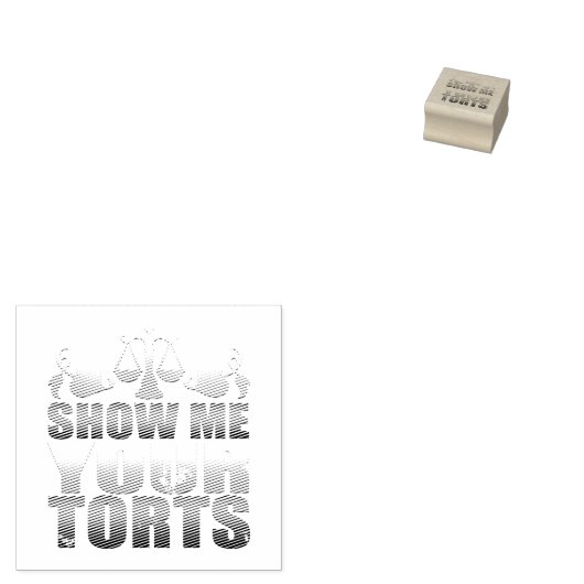 Show Ik je folterjurist-student Paralegal Rubberstempel (Gestempeld)