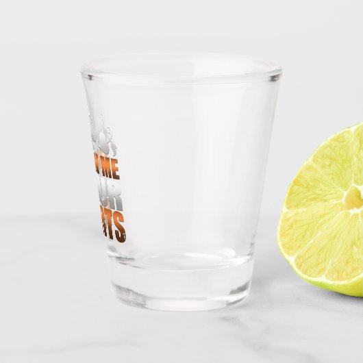 Show Ik je folterjurist-student Paralegal Shot Glas (Rechts)