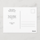 Show Ik Uw Katten citeren Funny Joke Typografie Briefkaart (Achterkant)