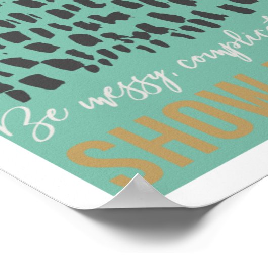 Show in elk geval 11 x 14-inch Art Print II (Hoek)