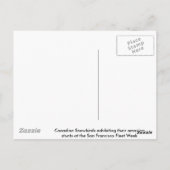Show in San Francisco Briefkaart (Achterkant)