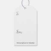 Show je cadeaus cadeaulabel (Achterkant)