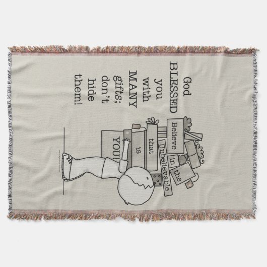 Show je cadeaus deken (Voorkant)