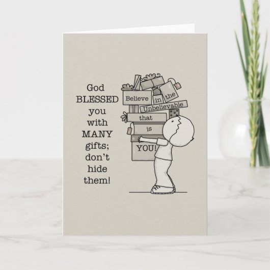 Show je cadeaus kaart (Voorkant)