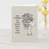 Show je cadeaus kaart (Gele Bloem)