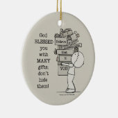 Show je cadeaus keramisch ornament (Rechts)