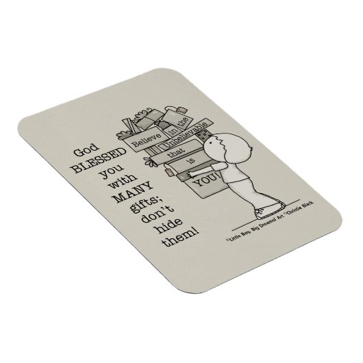 Show je cadeaus magneet (Rechterzijde)