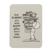 Show je cadeaus magneet (Verticaal)